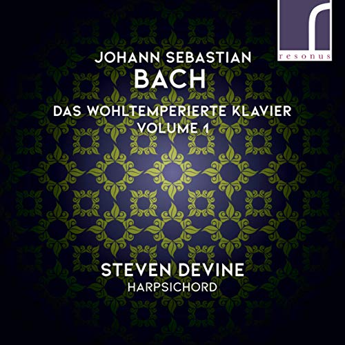 STEVEN DEVINE - BACH:WELL-TEMPERED CLAVIER I - CD image 1