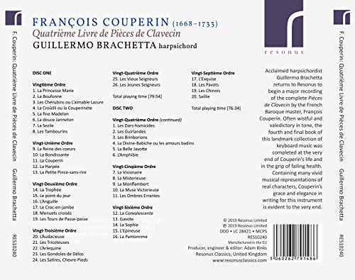 Francois Couperin - François Couperin: Quatrième Livre De Pièces De C image 2