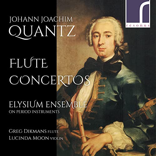 Elysium Ensemble - Johann Joachim Quantz: Flute Concertos - CD image 1
