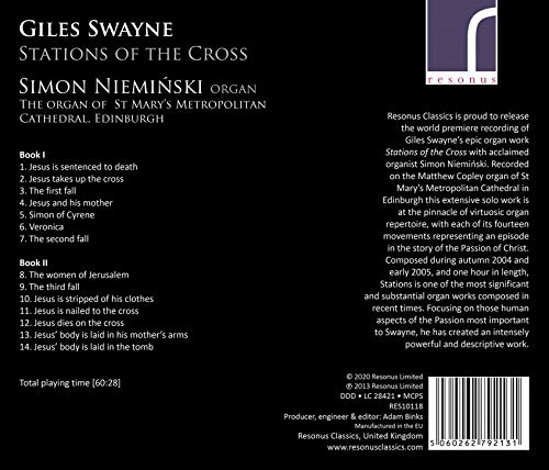 Giles Swayne - : Stations of the Cross - CD image 2