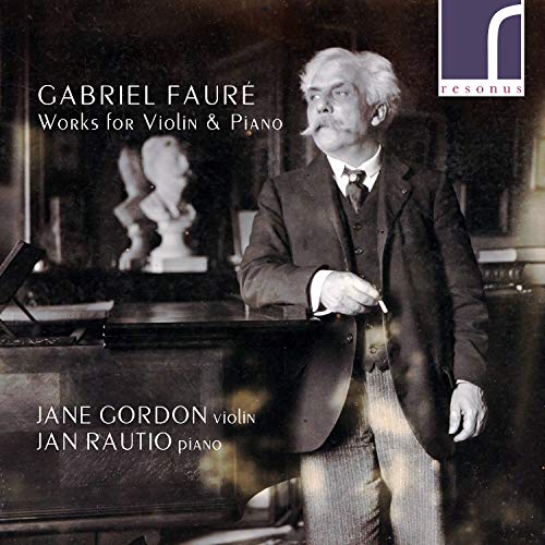 GORDON/RAUTIO - FAURE:WORKS FOR VIOLIN/PIANO - CD image 1