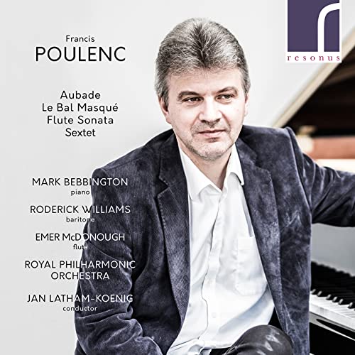 BEBBINGTON/RPO/LATHA - POULENC:AUBADE/LE BAL MASQUE - cd image 1