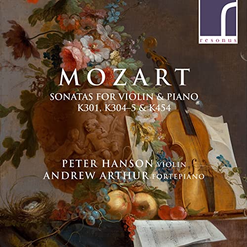 HANSON/ARTHUR - MOZART:SONATAS - cd image 1