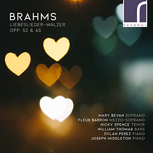 William Thomas - Brahms: Liebeslieder-Walzer Opp. 52 & 65 - CD image 1
