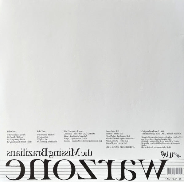 Missing Brazilians - Warzone - Clear vinyl (Preorder for release 07/10 image 2