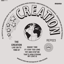 CREATION - LIVE ON TV EP - Vinyl Record VL image 1