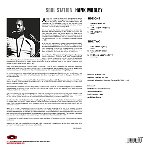 HANK MOLBY - Soul Station - Vinyl Record image 2