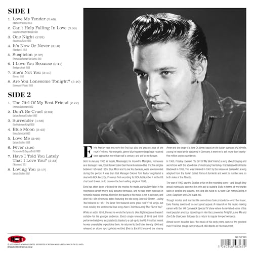ELVIS PRESLEY - Love Songs (Pink Vinyl) - Vinyl Record image 2