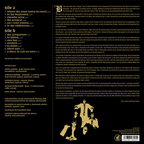 From Genesis to Revelation  - Clear Vinyl Gatefold (180g) - Vinyl Reco image 2