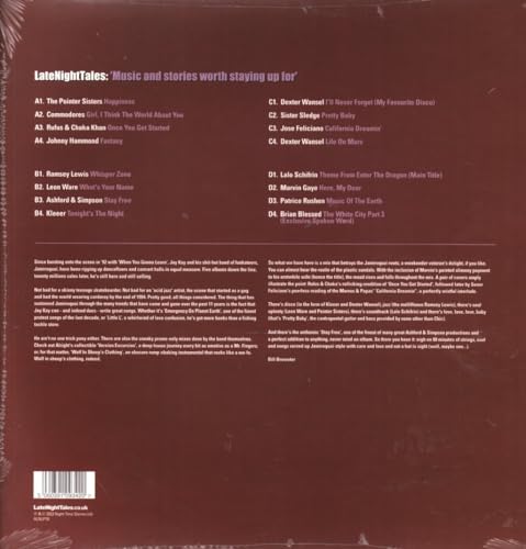 JAMIROQUAI - Late Night Tales - Vinyl Record image 2