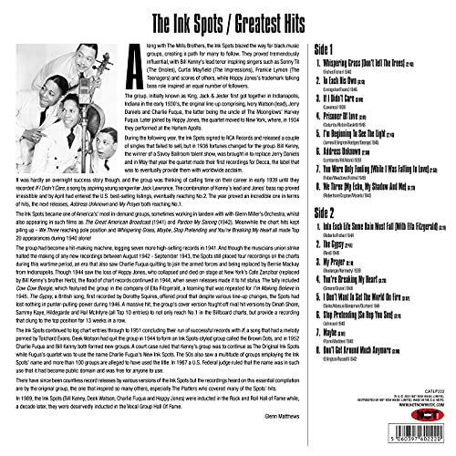INK SPOTS - Best Of - Vinyl Record image 2