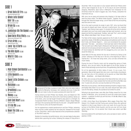 JERRY LEE LEWIS - Greatest Hits - Vinyl Record image 2