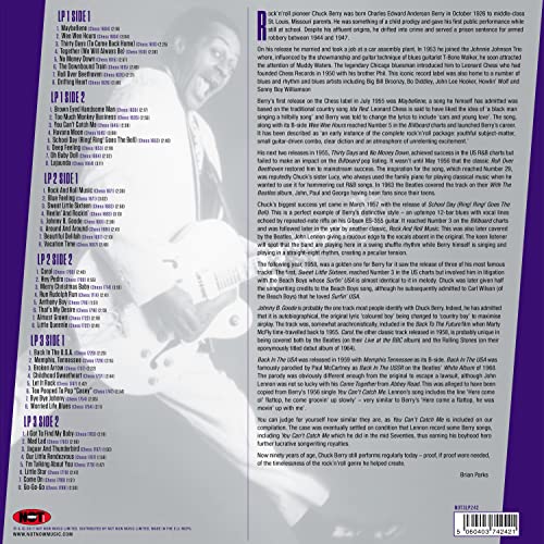 CHUCK BERRY - SINGLES COLLECTION - Vinyl Record (Coloured Vinyl) image 3
