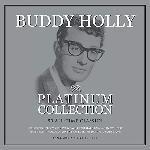 HOLLY - PLATINUM COLLECTION (WHITE VINYL) (3LP) - Vinyl Record image 1
