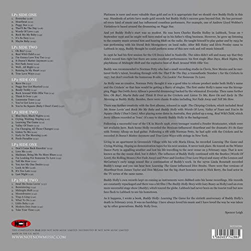 HOLLY - PLATINUM COLLECTION (WHITE VINYL) (3LP) - Vinyl Record image 3