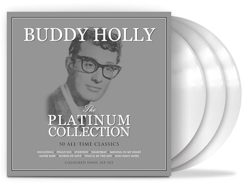 HOLLY - PLATINUM COLLECTION (WHITE VINYL) (3LP) - Vinyl Record image 4