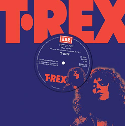 T.REX - GET IT ON (ALTERNATE VERSIONS) B/W RIP OFF - Vinyl Record VL image 1