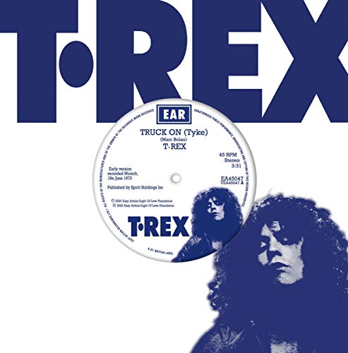 T REX - TRUCK ON (BLUE VINYL) - Vinyl Record VL image 1