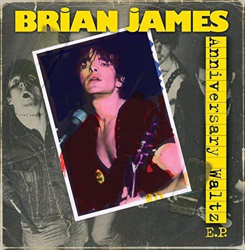 BRIAN JAMES - ANNIVERSARY WALTZ E.P - Vinyl Record VL image 1