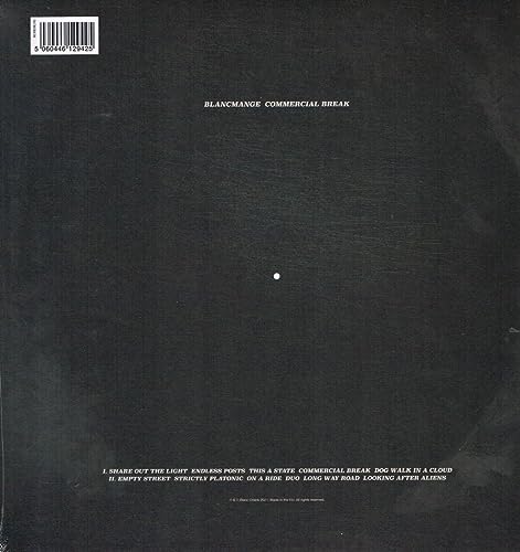 BLANCMANGE - COMMERCIAL BREAK (GREY VINYL) - Vinyl Record VL image 2