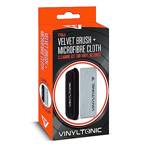 VINYLTONIC - Velvet Brush & Mircofibre Cloth - Cleaning Product image 1