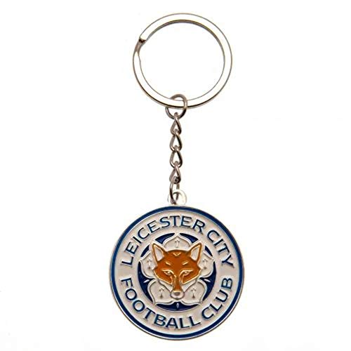 Leicester City FC - Keyring - keyrings - Keyrings - Approx 40mm x 40mm image 2