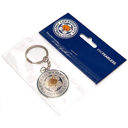 Leicester City FC - Keyring - keyrings - Keyrings - Approx 40mm x 40mm image 4