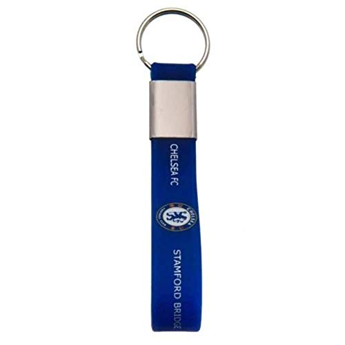 Chelsea FC - Silicone Keyri - keyrings - Keyring - Approx 10cm x 1.5cm image 2