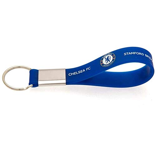 Chelsea FC - Silicone Keyri - keyrings - Keyring - Approx 10cm x 1.5cm image 3