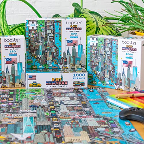 Bopster 8-Bit Pixel Jigsaw Puzzle New York - Non-book item image 2