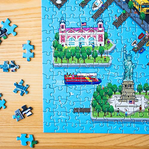 Bopster 8-Bit Pixel Jigsaw Puzzle New York - Non-book item image 3