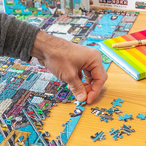 Bopster 8-Bit Pixel Jigsaw Puzzle New York - Non-book item image 5