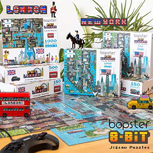 Bopster 8-Bit Pixel Jigsaw Puzzle New York - Non-book item image 7