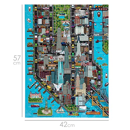 Bopster 8-Bit Pixel Jigsaw Puzzle New York - Non-book item image 8