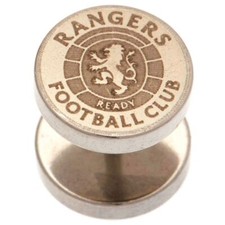 Rangers FC - Ready Crest Stainless Steel Stud Earring - Stainless Stee image 2