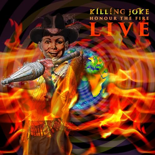 KILLING JOKE - HONOUR THE FIRE LIVE [FLAME ORANGE VINYL 3LP] - Vinyl Re image 2