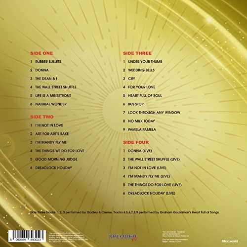 10cc - Things We Do For Love : The Ultimate Hits and Beyond - Vinyl Rec image 3