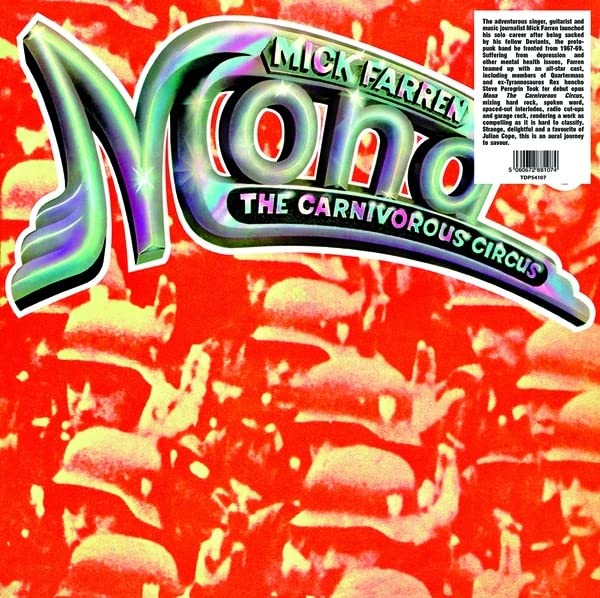 MICK FARREN - Mona The Carnivorous Circus - Vinyl Record image 1