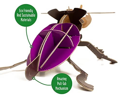 Mini Build - Stag Beetle - Mixed Media image 4
