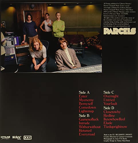 Parcels - Live Vol. 1 - Vinyl Record L.P. SET image 2