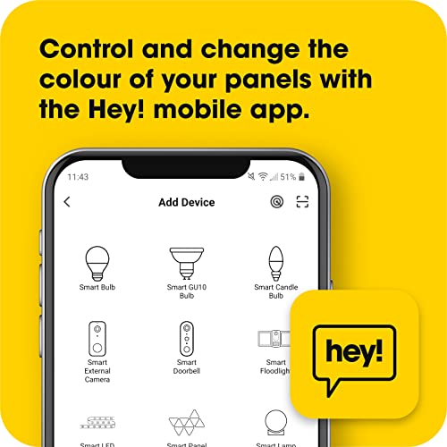 HEY SMART - Smart Panel Lighting Kit - Lighting image 2