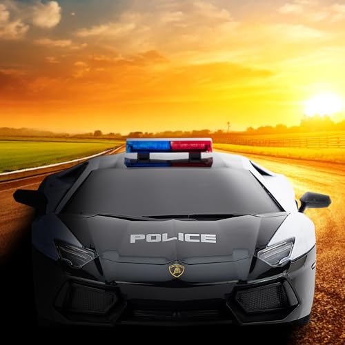 Lamborghini - Aventador Radio Controlled Car 1:24 Scale Police - Radio image 7