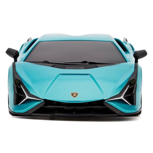 Lamborghini - Aventador Radio Controlled Car 1:24 Scale Sian Blue - Ra image 3