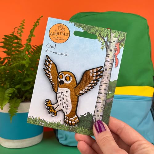 Owl Character Sew On Patch - Non-book item image 3