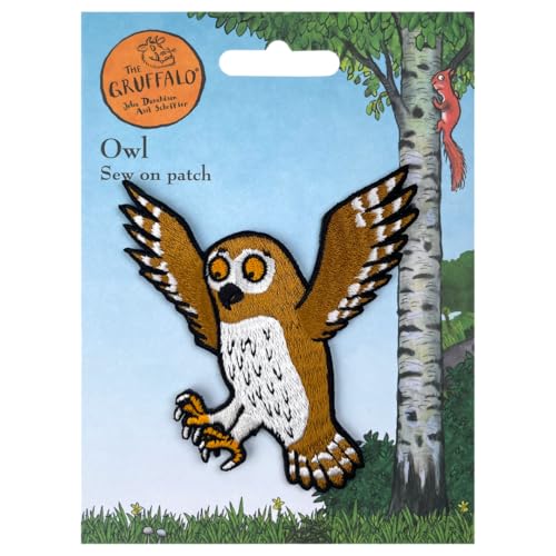 Owl Character Sew On Patch - Non-book item image 4