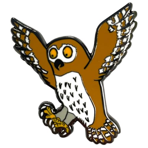 Owl Character Pin Badge - Non-book item image 1