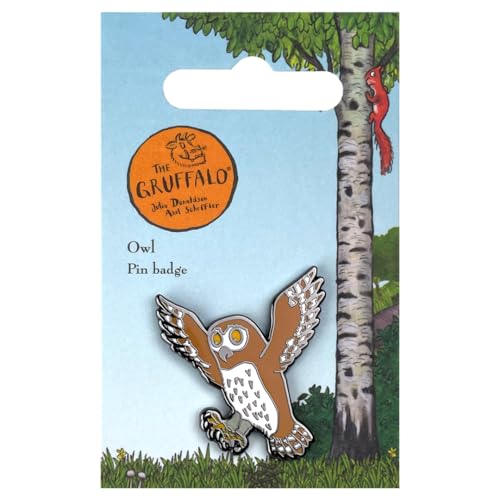 Owl Character Pin Badge - Non-book item image 3