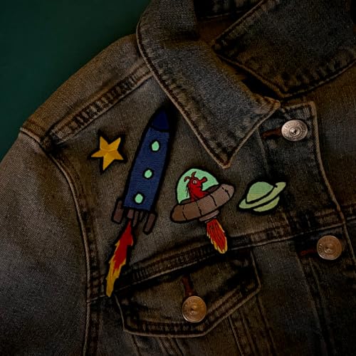 Glow In The Dark Sew On Patch Set - Non-book item image 6