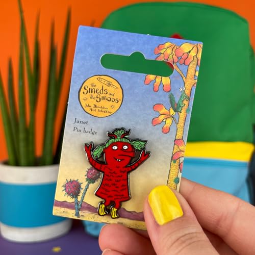 Janet Character Pin Badge - Non-book item image 2