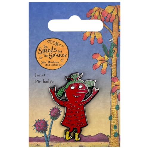 Janet Character Pin Badge - Non-book item image 3